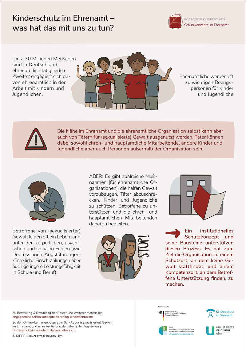 Poster 1 - Kinderschutz im Ehrenamt
