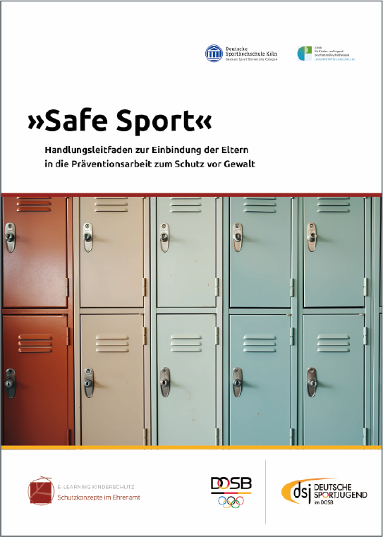 Ansicht der Broschüre zum Safe-Sprt Handlungsleitfaden